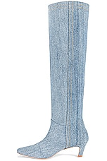 GRLFRND Juliet Boot in Blue, view 5, click to view large image.