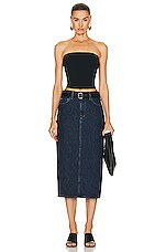 GOLDSIGN The Low Slung Skirt in Covell, view 4, click to view large image.
