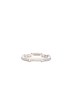 Gucci Link To Love Diamond Ring in White Gold & Diamonds, view 1, click to view large image.