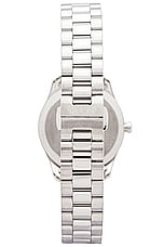 Gucci G-Timeless Slim Watch in Gold & Silver, view 2, click to view large image.