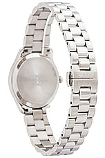 Gucci G-Timeless Slim Watch in Gold & Silver, view 4, click to view large image.