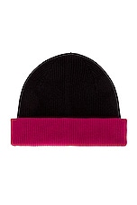 Guest In Residence The Inside-Out! Hat in Magenta & Black, view 2, click to view large image.