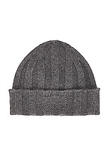 Guest In Residence The Rib Hat in Charcoal, view 1, click to view large image.