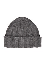 Guest In Residence The Rib Hat in Charcoal, view 2, click to view large image.