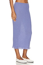 Guest In Residence High Tide Skirt in Amethyst, view 2, click to view large image.