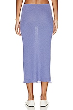 Guest In Residence High Tide Skirt in Amethyst, view 3, click to view large image.