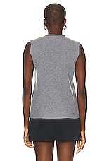 Guest In Residence Layer Up Vest in Steel, view 3, click to view large image.