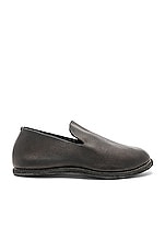Guidi Calf Full Grain Slip On in Black, view 1, click to view large image.
