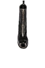 Guidi PL2 Full Grain Horse Front Zip Boot in Black, view 4, click to view large image.