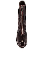 Guidi Full Grain Horse Front Zip Boot in Burgundy, view 4, click to view large image.