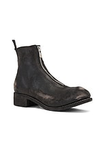 Guidi PL1 Coated Boot in Black, view 2, click to view large image.