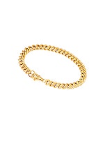 Hatton Labs GP Cuban Bracelet in Gold, view 2, click to view large image.