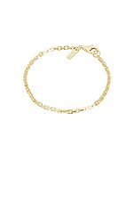 Hatton Labs GP Mini Anchor Bracelet in Gold, view 1, click to view large image.