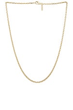 Hatton Labs GP Mini Anchor Chain in Gold, view 1, click to view large image.