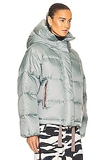 HOLDEN Short Down Puffer Jacket in Slate Gray, view 3, click to view large image.