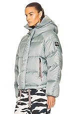 HOLDEN Short Down Puffer Jacket in Slate Gray, view 4, click to view large image.