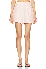 HAIGHT. Gabriela Shorts in Soft Pink, view 1, click to view large image.