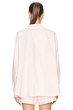 HAIGHT. Oversized Shirt in Soft Pink, view 3, click to view large image.