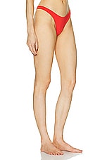 HAIGHT. Lola Bikini Bottom in Red Shift, view 2, click to view large image.
