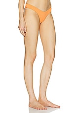 HAIGHT. Leila Bikini Bottom in Apricot, view 2, click to view large image.