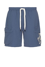 Honor The Gift Cargo Short in Blue, view 1, click to view large image.