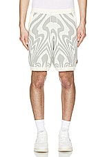Honor The Gift A-spring Dazed Knit Short in Bone, view 4, click to view large image.