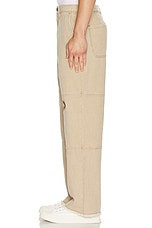 Honor The Gift Washed Canvas Pant in Tan, view 5, click to view large image.