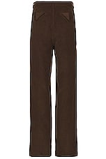Honor The Gift Crease Pant in Brown, view 2, click to view large image.