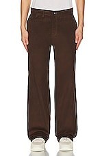 Honor The Gift Crease Pant in Brown, view 3, click to view large image.