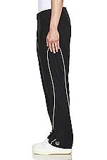 Honor The Gift A-spring Canvas Piping Pant in Black, view 6, click to view large image.