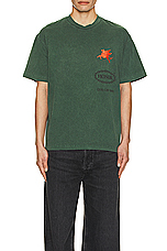 Honor The Gift Hellhound 2.0 Short Sleeve Tee in Green, view 3, click to view large image.