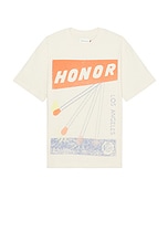 Honor The Gift Match Box Short Sleeve Shirt in White, view 1, click to view large image.