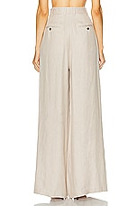HEIRLOME Luisa Trouser in Natural, view 3, click to view large image.