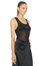 HEIRLOME Rio Tank Top in Black, view 2, click to view large image.