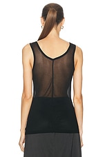 HEIRLOME Rio Tank Top in Black, view 3, click to view large image.