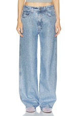 Haikure Winona Wide Leg in Swarovsky Blue, view 1, click to view large image.