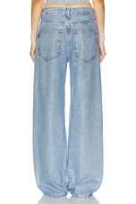 Haikure Winona Wide Leg in Swarovsky Blue, view 3, click to view large image.