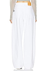 Haikure Bethany Twill Pant in Optical White, view 3, click to view large image.