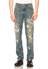 Helmut Lang Re-Edition Painter Jeans in Paint Splatter | FWRD