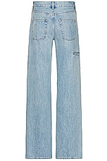 Helmut Lang Carpenter Jean in Light Indigo, view 2, click to view large image.