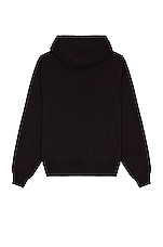 Helmut Lang Hoodie in Black, view 2, click to view large image.