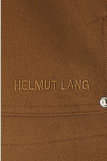 Helmut Lang Coach Jacket in Cigar, view 4, click to view large image.