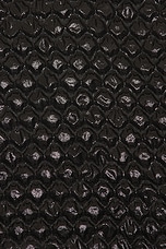 Helmut Lang Bubblewrap Seatbelt Bomber in Black, view 4, click to view large image.