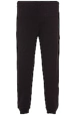 Helmut Lang Relaxed Jogger in Black, view 2, click to view large image.