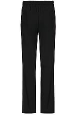 Helmut Lang Relaxed Trouser in Black, view 2, click to view large image.