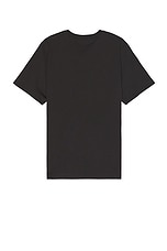 Helmut Lang Logo T-shirt in Graphite, view 2, click to view large image.