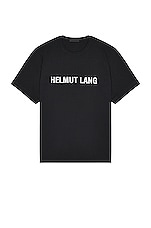Helmut Lang Tee in Black, view 1, click to view large image.