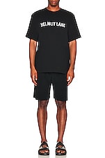 Helmut Lang Tee in Black, view 4, click to view large image.