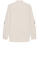 Helmut Lang Shirt in Natural, view 2, click to view large image.
