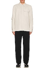 Helmut Lang Shirt in Natural, view 4, click to view large image.